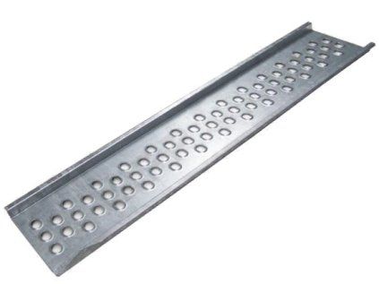 Stahlrampe VAPP 2000x385x50 mm, rechts