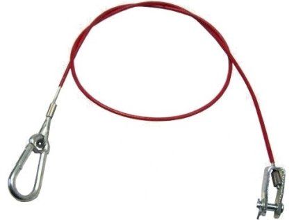 Sicherungsseil KNOTT 1055 mm mit Gabel (für Cheval Liberte, Debon)