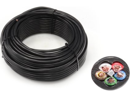 452381 2 452381 kabel pro privesy 5x0 75 mm hneda bila cervena zelena modra baleni 50 m