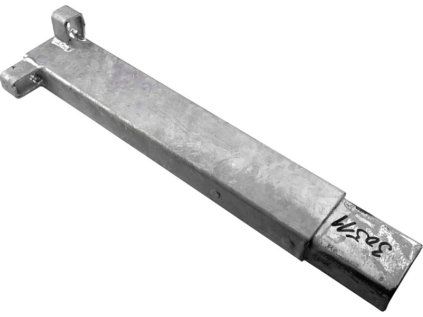 PVV post 350mm for front opening front Left, SAFEGRIP lock