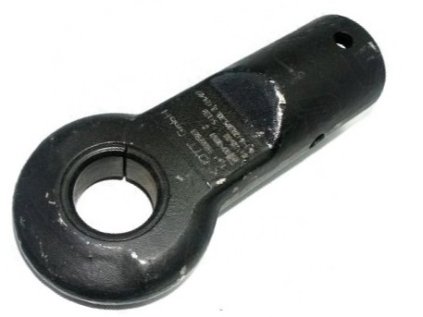 Tažné oko DIN 40 mm, na trubku 45 mm, M12+M12, KNOTT