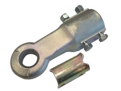 Tažné oko DIN 40 mm, na trubku 40 a 50 mm, M14+M14, pro stavitelnou oj 101VB (náhrada za 242474), AL-KO_pktechnik