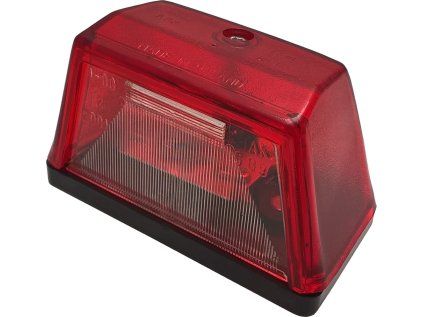 Lumină plăcuță de înmatriculare G09/1, roșu