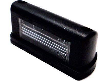 Lumină pentru plăcuță de înmatriculare FT-022, neagră, tavan