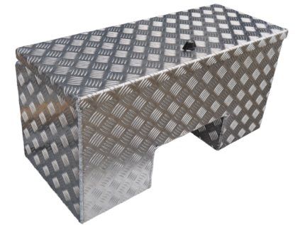 Aluminum box, 800x350x400 mm, De Haan Ecoline V