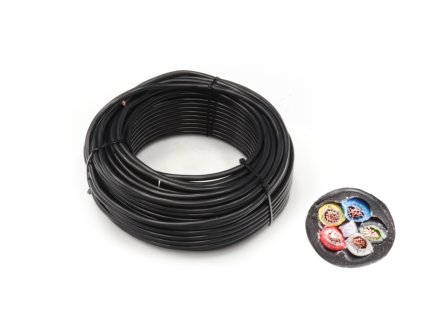 453386 2 453386 kabel 5x0 75 cerna bila cervena zluta modra baleni 50 m