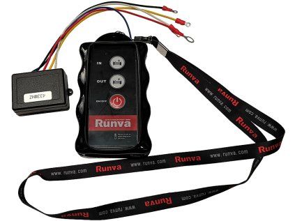 Universal remote control for winch or hydraulics, 12/24V - Runva