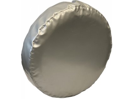 Osłona koła zapasowego 155 R13, srebrna błyszcząca