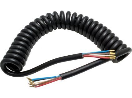 Spiral cable 8 core, 3.2 m