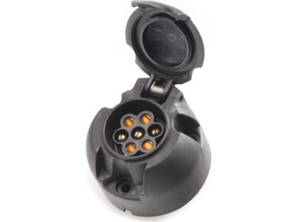 454228 5 454228 zasuvka 7 polu 12v plastova jaeger