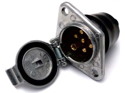 454231 2 454231 zasuvka 7 pol 24v typ s doplnkova koliky dutinka alu beo