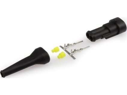 2-pole Superseal connector - plug (male), IP67