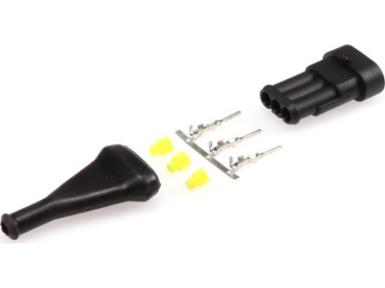 454345 1 454345 konektor 3 polovy superseal vidlice male ip67