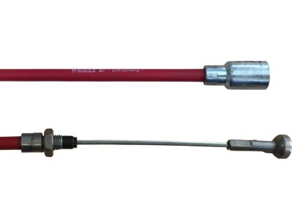Zpevněný brzdový lanovod KNOTT 1430/1620 mm, rychlomontážní, s čočkou _ 01