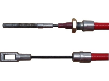 454849 4 454849 lanovod brzdovy stare provedeni al ko 1609 1865 mm zavit m8