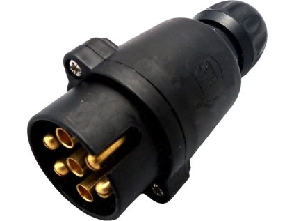 454858 3 454858 zastrcka vidlice 7 pol 12v plastova jaeger