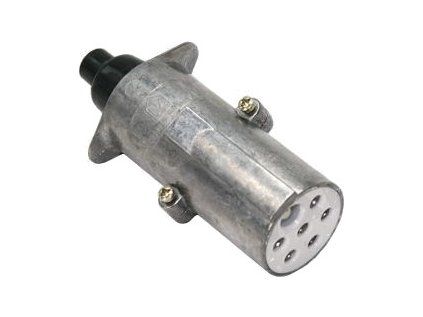 Fișă - ștecher 7 poli 24V tip S - suplimentar (prize + pin), metal