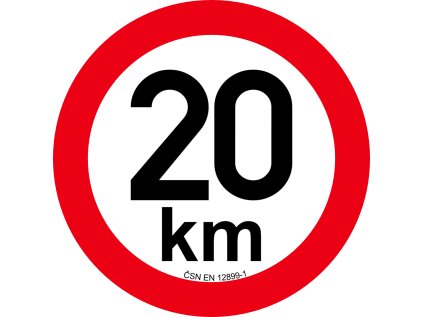 454990 1 454990 omezeni rychlosti 20 km prumer 200 mm