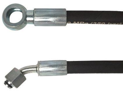 Hose for manual hydraulics for tilting trailers, 2590 mm, GATES