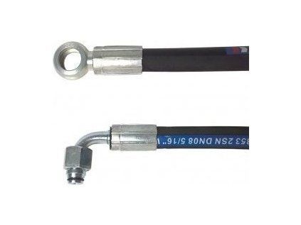 Electrohydraulic hose for tilting trailers, 1430 mm