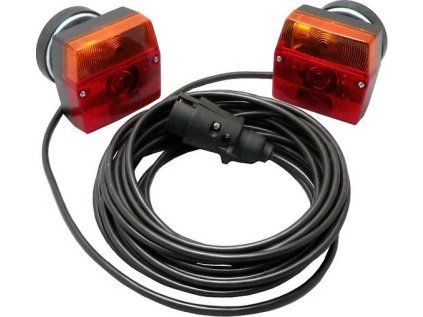 Magnetic lighting set with 10 m wiring
