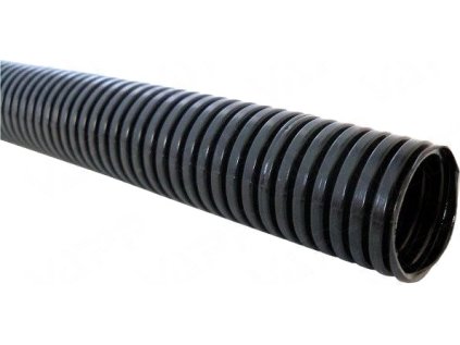 455905 2 455905 trubka ohebna krkavice k mechanicke ochrane kabelu cerna metraz