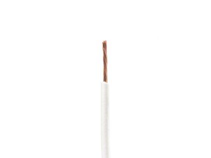 CYA 0.75 stranded wire, white, by the meter