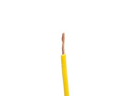 CYA 0.75 stranded wire, yellow, by the meter
