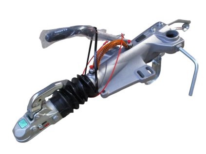 Nájezdová brzda KNOTT KFG35-D (GF), držák kolečka 48 mm, spojka K35-C