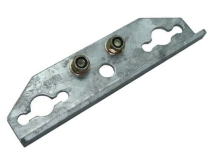 Redukce držáku lanovodů AL-KO ze 2 na 4, protikusRedukce držáku lanovodů AL-KO ze 2 na 4, protikus