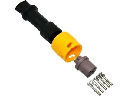 460348 1 zastrcka bajonet jokon 5 polovy zluty 2 vyvody