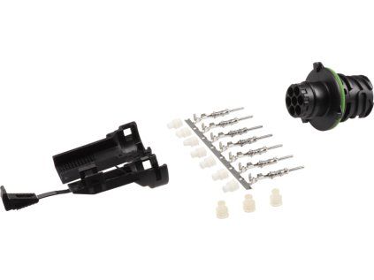 7-pole circular AMP connector for 1.5mm system, plug (male)