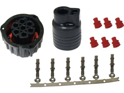 460360 2 460360 zastrcka bajonet lucidity 7 polovy cerny 2 vyvody