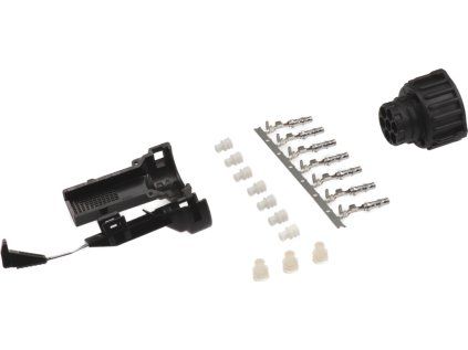 7-pole circular AMP connector for 1.5mm system, straight, female