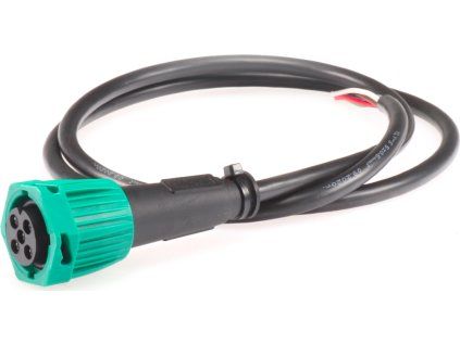 Plug - bayonet Fristom 5-pole green, with 1m cable