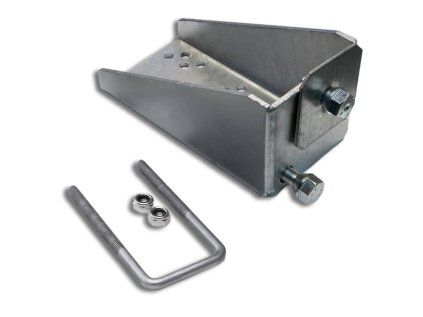 Spare wheel holder - vertical, height 80 mm