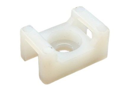 Trailer wiring clamp, for cable ties, up to 5 mm