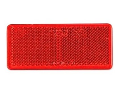 461485 odrazka cervena 90x40 mm samolepici pktechnik