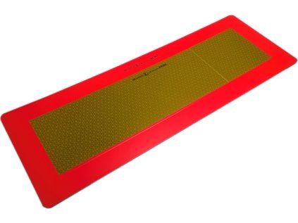 ALU reflexní tabule P2 na přívěs, 565x195x2 mm (dle EHK 70.01)