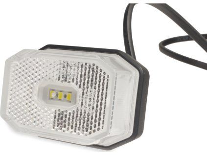 Bílá přední obrysová svítilna Fristom FT-001 B LED