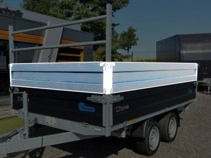 Additional row of ALU side panels DEBON PW 3.3® (increase +35 cm = total 70 cm)