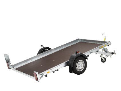 Debon Platform motorcycle trailer, 1300 kg