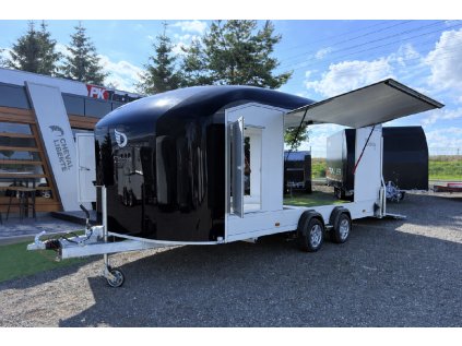 Zárt autószállító DEBON C2000®, FEKETE