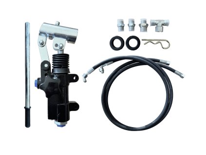 Přídavná ruční pumpa hydrauliky ke sklopným přívěsům DEBON PW 2.4/3.3/3.6