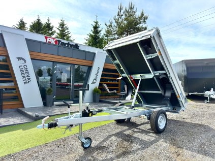 Sklápěcí přívěs DEBON PW 0 MANUAL®, 250x160x30, 430 kg, 1500 kg