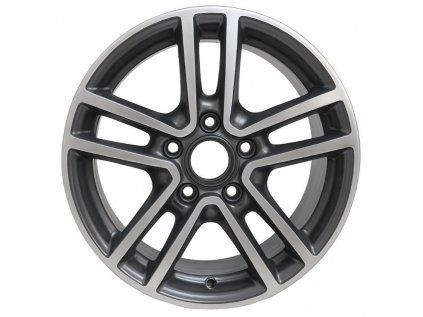 Hliníkový disk R14, 5.5Jx14 H2 ET30, 5x112, Grey Diamond