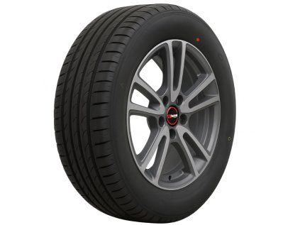 Hliníkový disk 185/65 R14 93N, 5.5J14H2 ET30, 5x112, DIAMOND GREY
