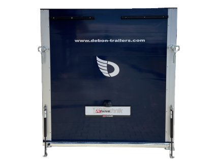 Zadní dveře / rampa, pro přívěs Debon CARGO, Debon C300 - MODRÁ_pktechnik