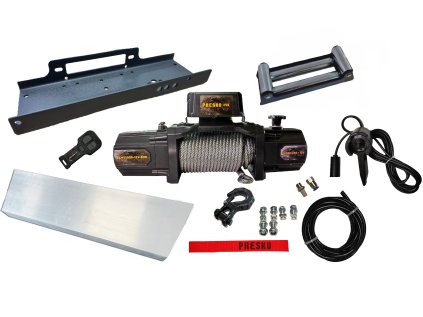 Zuschlag für elektrische Seilwinde mit Fernbedienung 5,5 t, PRESKO PEW 12000 EVO _ Surcharge for electric winch with remote control 5.5T, PRESKO PEW 12000 EVO _ Příplatek za el. naviják s dálkovým ovládáním 5.5T, PRESKO PEW 12000 EVO _ pktechnik 01