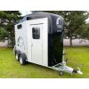 Trailer for 2 horses Cheval Liberte Touring Country, BLACK, sheet metal wheels